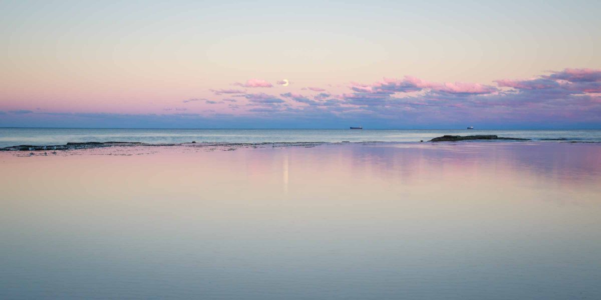Lunar Reflections | Dudley Beach