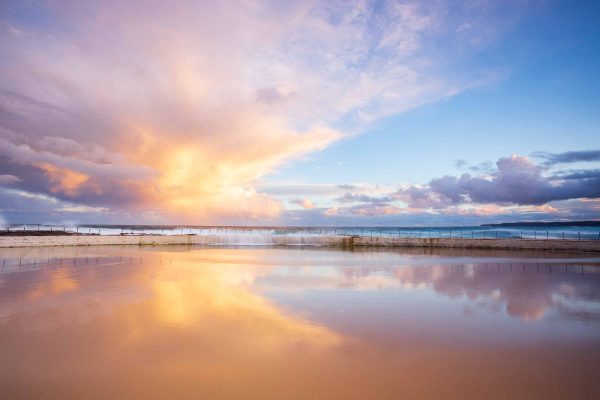 Mirrored Sand | Newcastle Baths