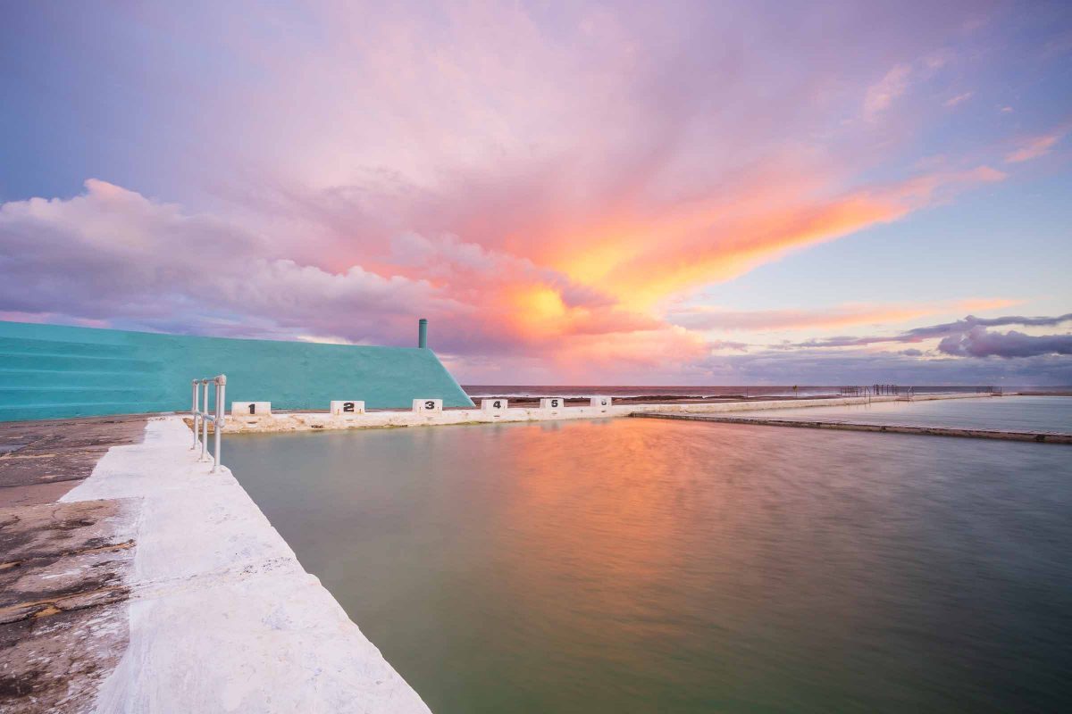 Sunset Glow | Newcastle Baths