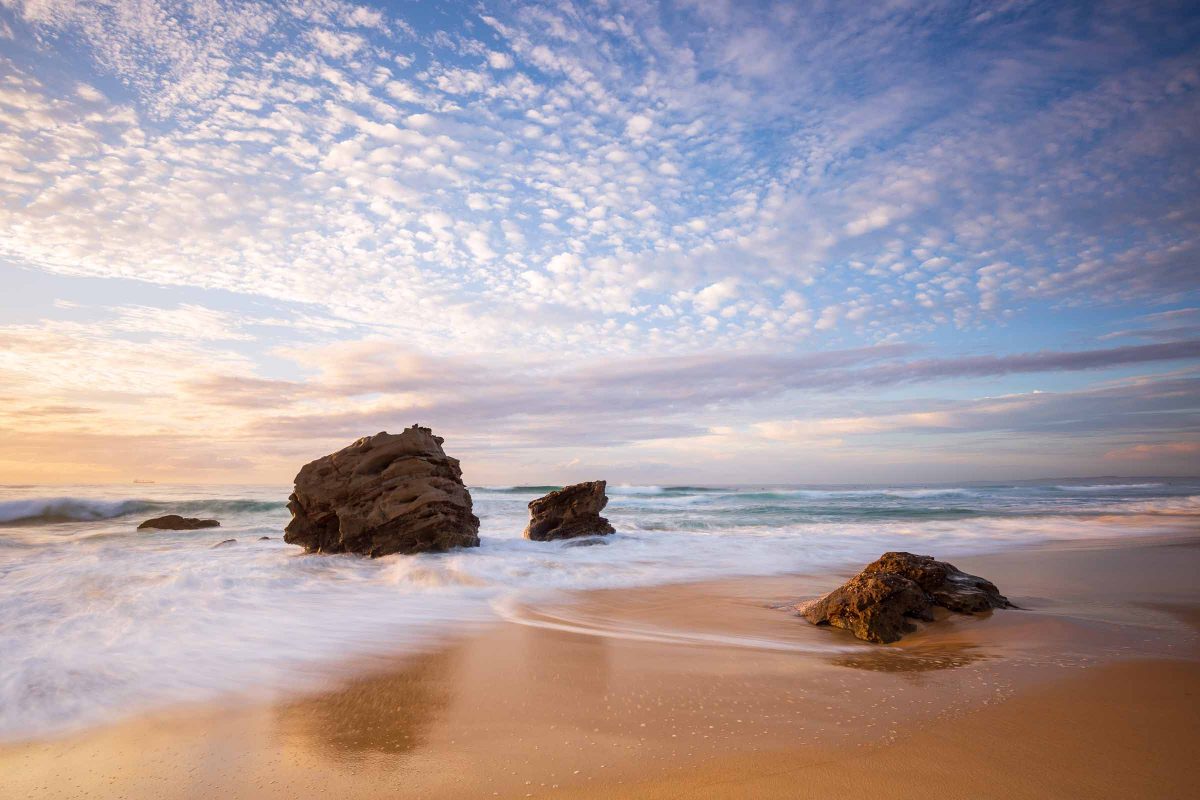 Checkered Sky | Redhead Beach